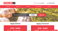 Desktop Screenshot of moneyplus.com.au