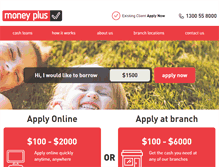 Tablet Screenshot of moneyplus.com.au