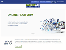 Tablet Screenshot of moneyplus.in